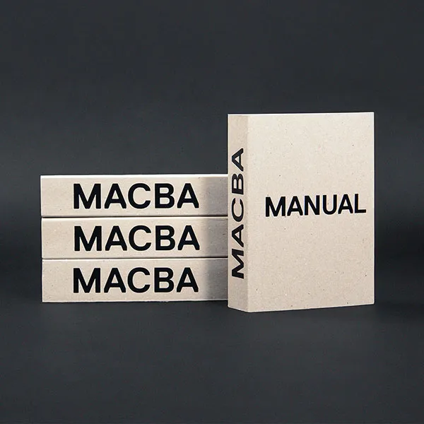 Diseño editorial MANUAL MACBA: Museu d'Art Contemporani de Barcelona