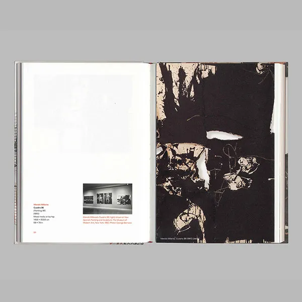 Diseño editorial. Publicación "Rivera - Millares. Ethics of Representation". Galeria Mayoral.