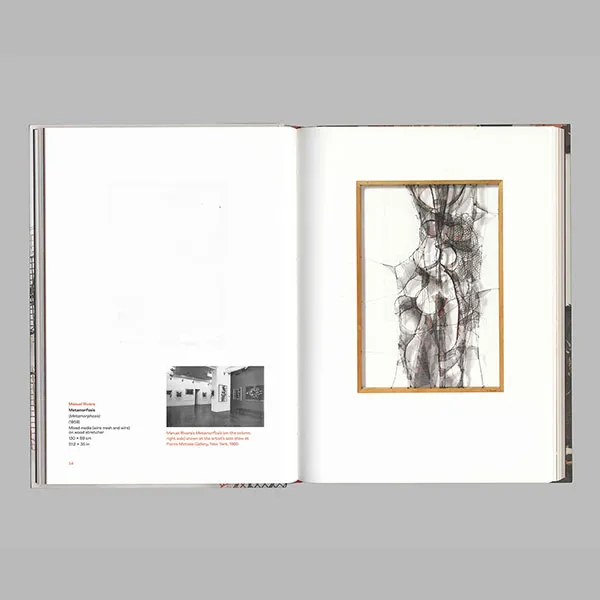 Diseño editorial. Publicación "Rivera - Millares. Ethics of Representation". Galeria Mayoral.