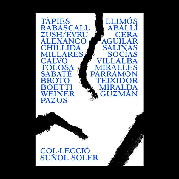 Identidad gráfica para la exposición "Signes i escriptures". Fundació Suñol.