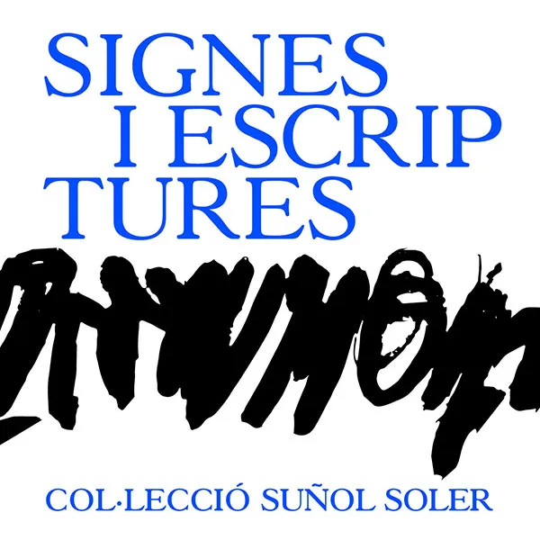 Identidad gráfica para la exposición "Signes i escriptures". Fundació Suñol.