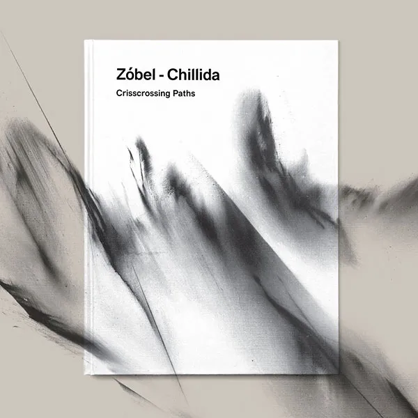 Diseño editorial: Catálogo para la exposición "Zóbel - Chillida: Crisscrossing Paths"